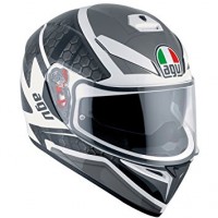 Casco AGV K3 SV Pulse White-Black-Gun Metal